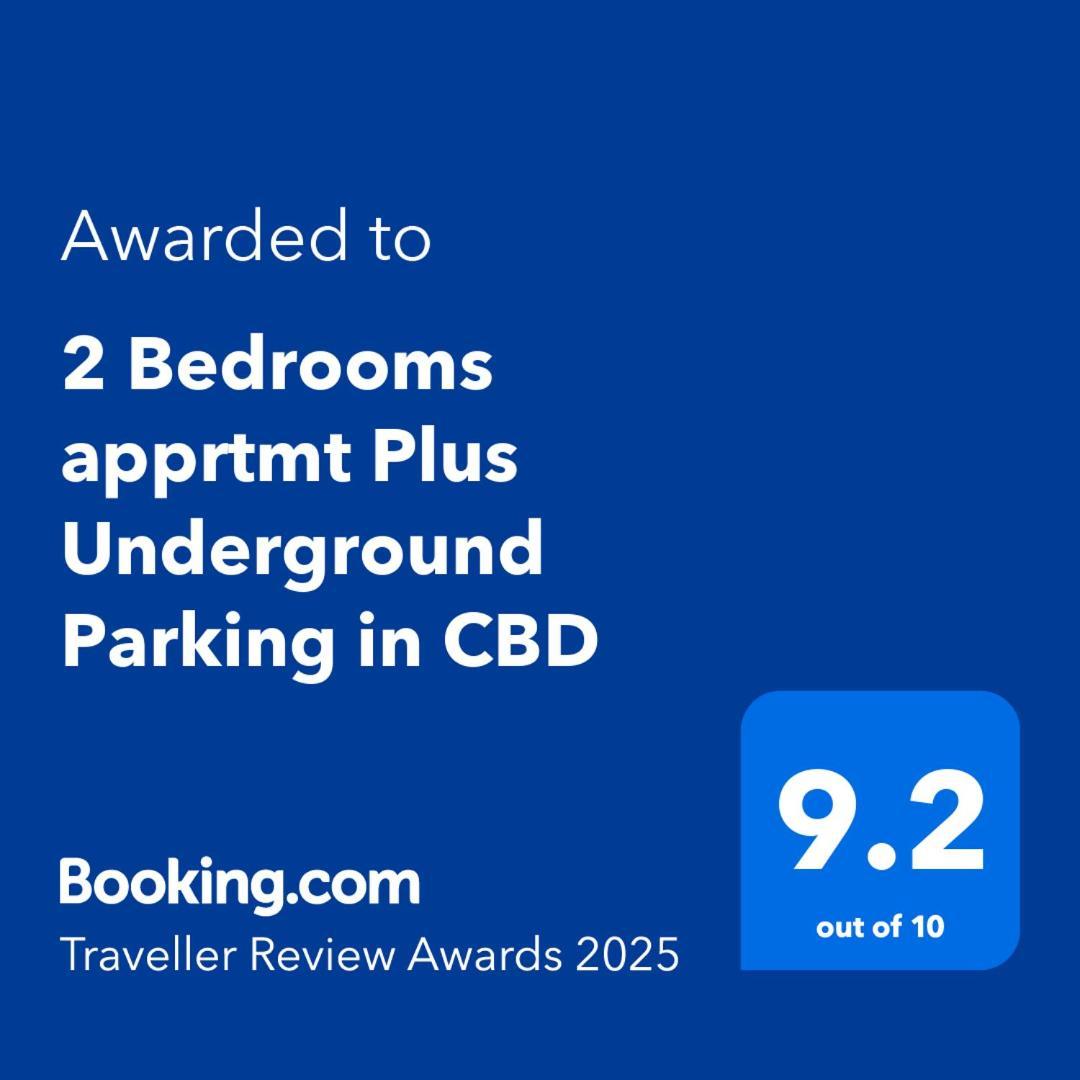 2 Bedrooms Apprtmt Plus Underground Parking In Cbd Christchurch Exterior foto